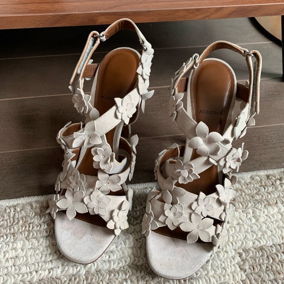 AGNONA Floral Sandals - Picture 3 of 14
